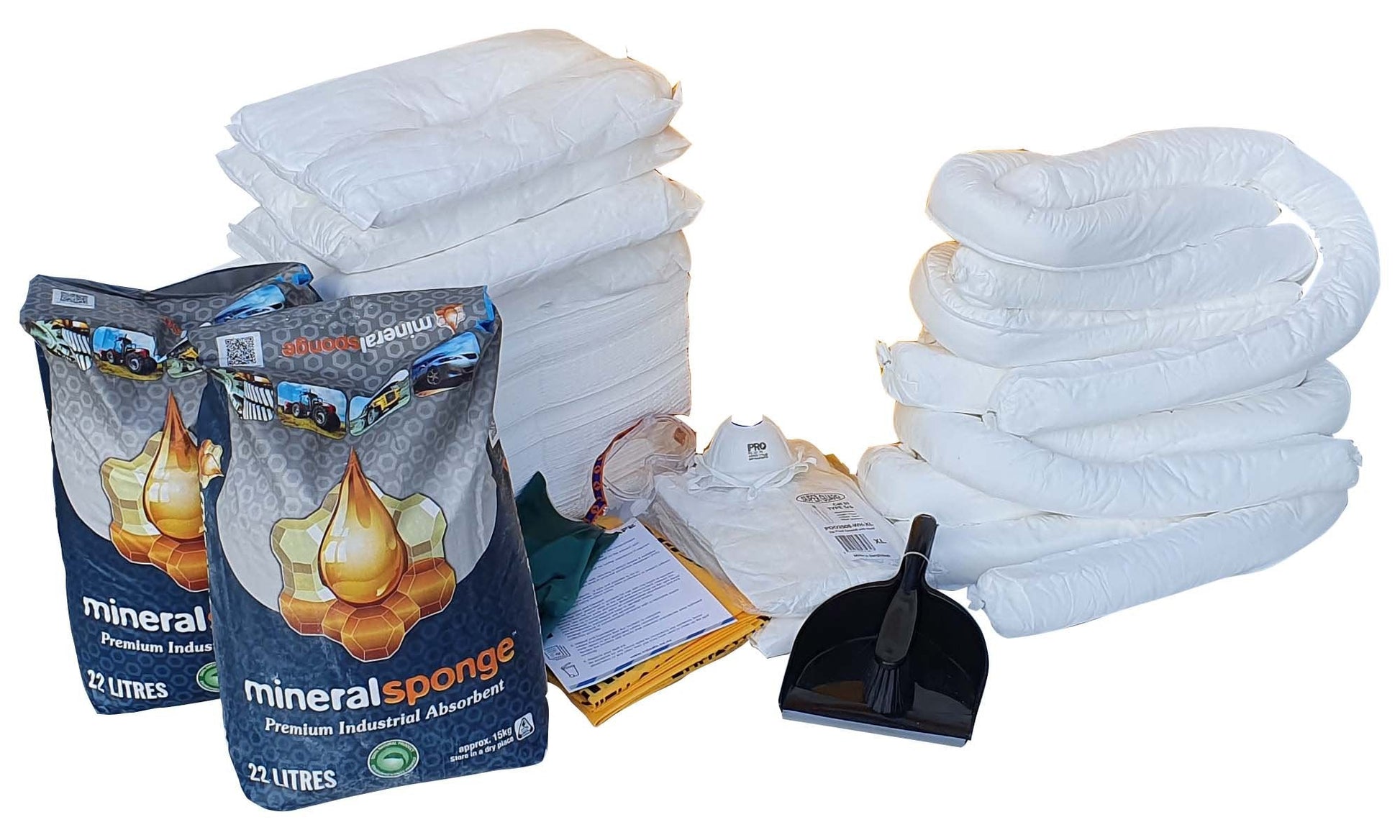 Esko - Oil/Fuel Spill Kit Refill - 240l - NZ Packaging