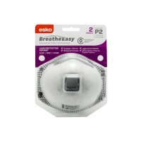 Esko - P2 Respirator With Valve & Carbon Filter Blister Pack, 2 Masks/Pack - NZ Packaging
