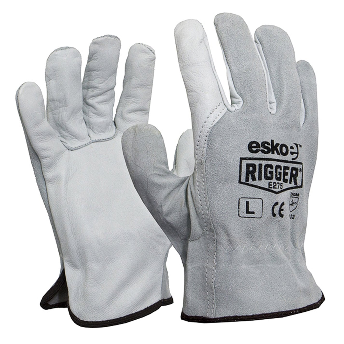 Esko Splitback Cowgrain Rigger Glove - NZ Packaging