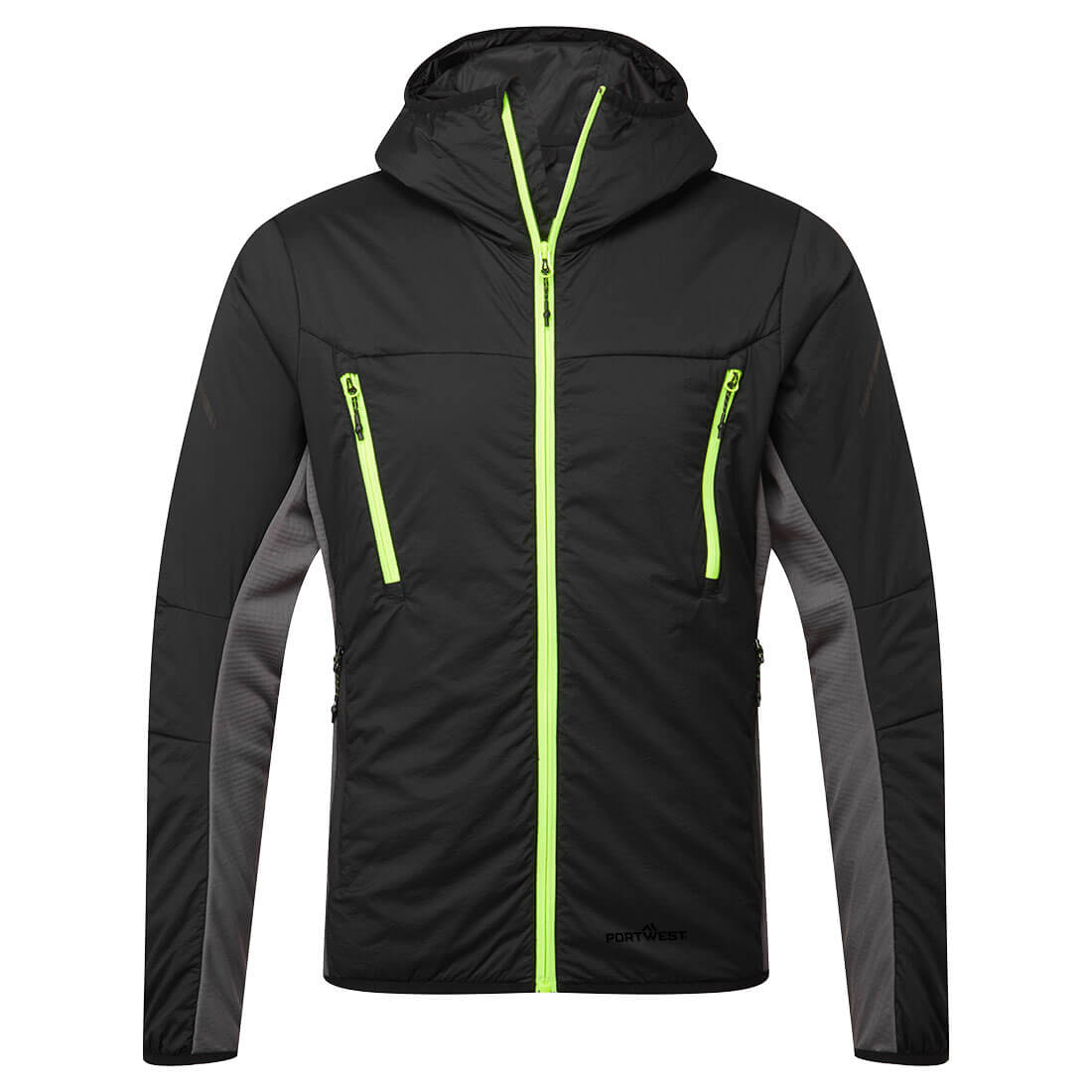 EV4 Insulated Hybrid Jacket, Black - NZ Packaging