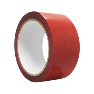 Red Tamper Security "Void Open" Hand Tape, 48mm x 50m