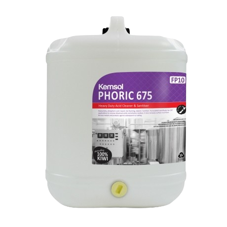 Kemsol Phoric 675 Heavy-Duty Acid Cleaner & Sanitiser 20L