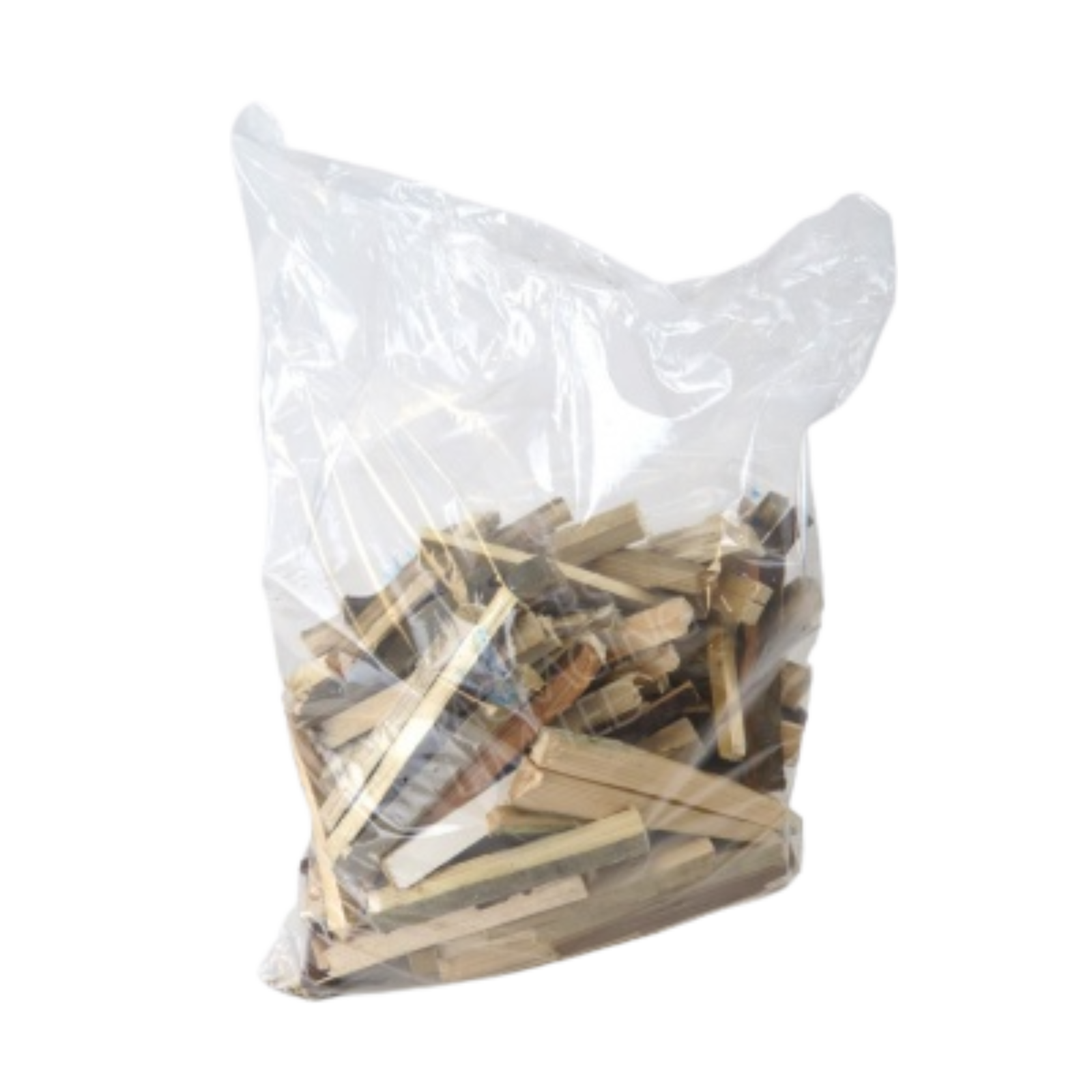 300X200X900-100 Natural Wood Bags Wrapped 25s (25)
