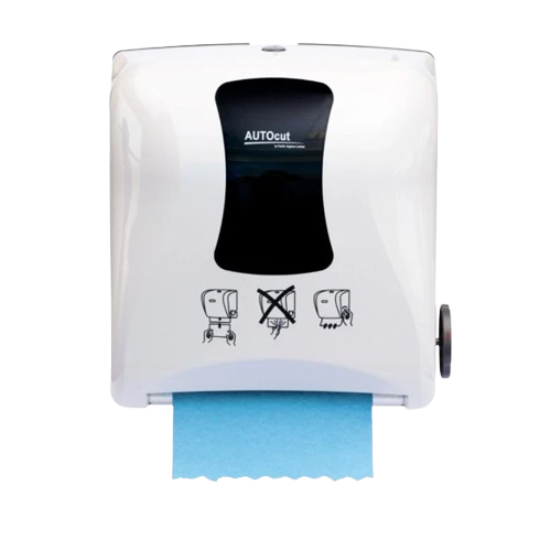 Auto Cut Hand Towel Dispenser 38cm x 34cm x 24cm White