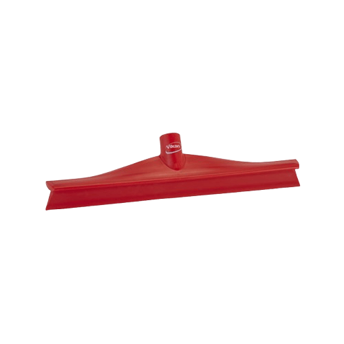 Floor Squeegee Ultra Hygiene 400mm Single Rubber Blade Head Only Red - NZ Packaging