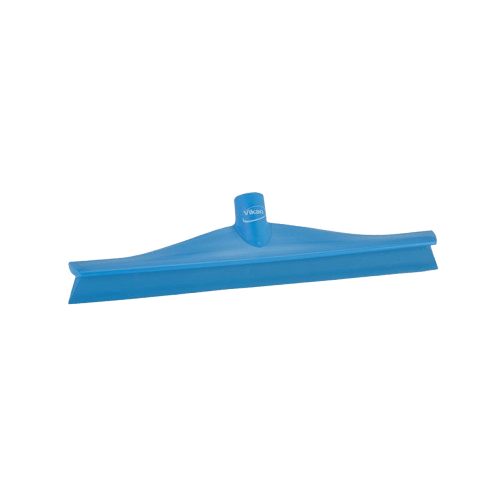 Floor Squeegee Ultra Hygiene 600mm Single Rubber Blade Blue - NZ Packaging