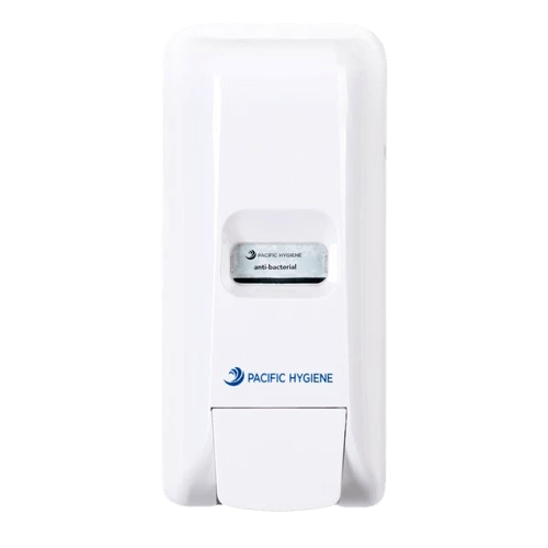 Foam Hand Soap and Sanitiser Dispenser 26.5cm x 12.5cm x 11cm White - NZ Packaging