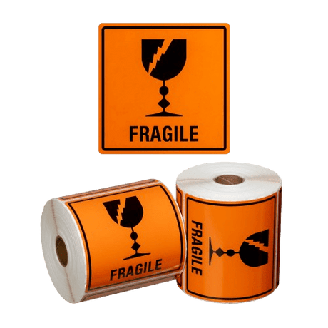 Fragile Label, 99mm X 99mm - NZ Packaging