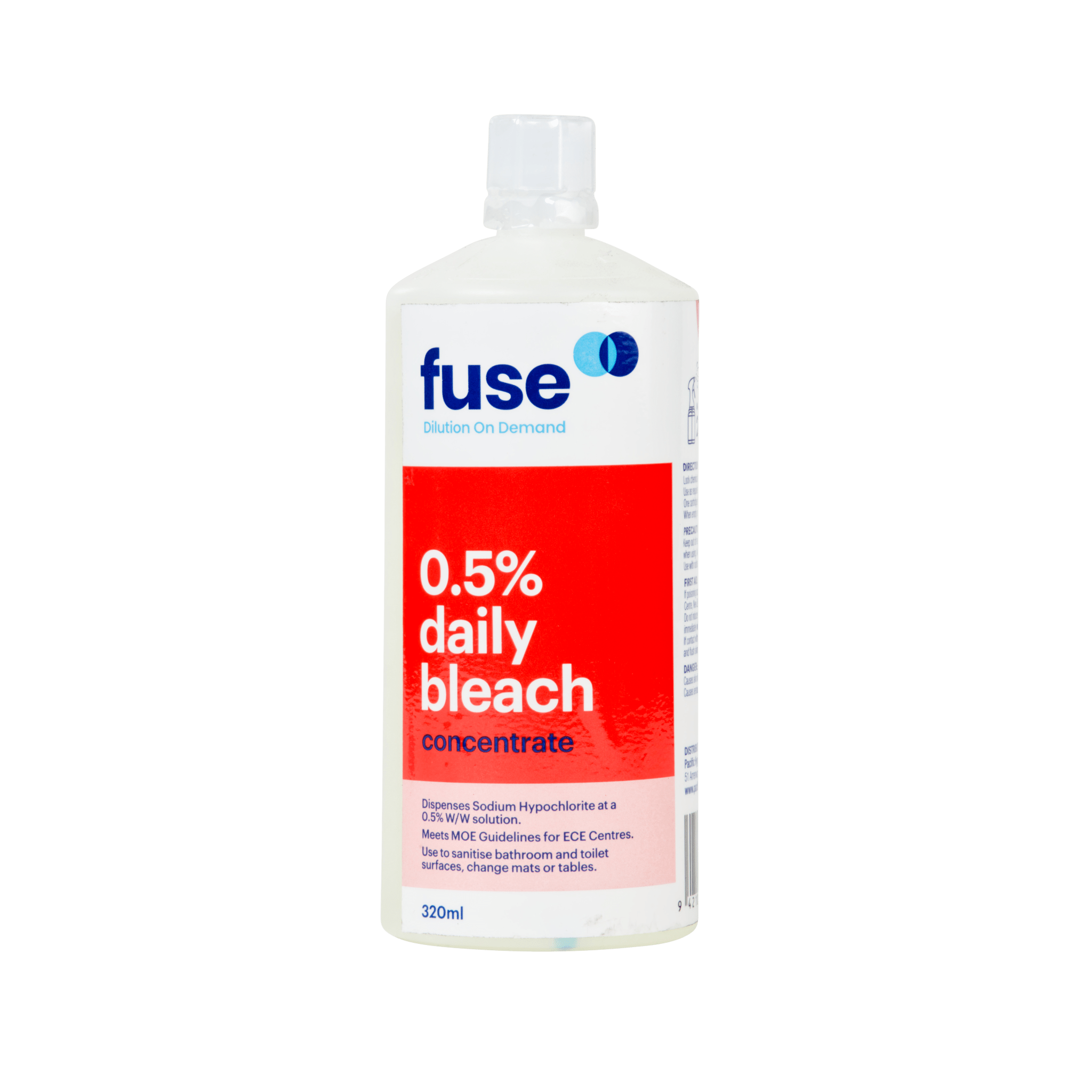 Fuse Bleach 0.5 Daily - NZ Packaging