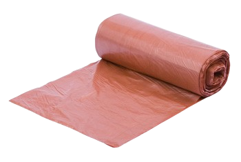 Pacific Coreless Bin Liner, Brown (25)