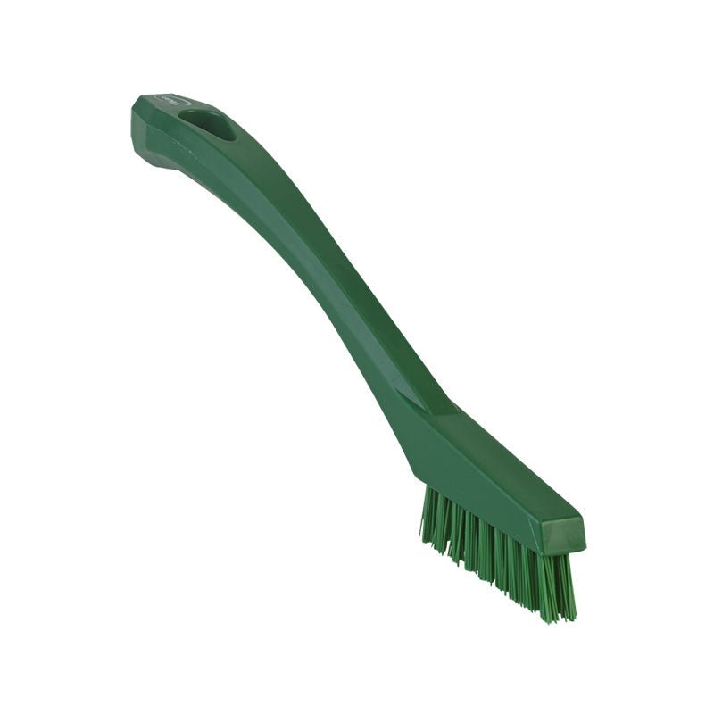 Green Detail Brush, 40x205x20mm, 15mm Bristle - NZ Packaging