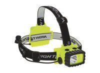 Green Nightstick Intrinsically Safe Headlamp Dual Light 175 Lumens Hi Vis Yellow, With High Contrast Green Light (5458) - NZ Packaging
