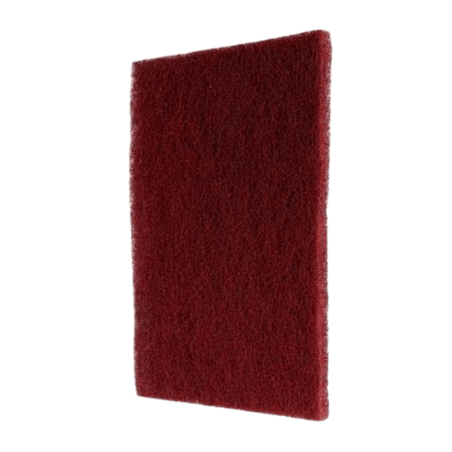 Hand Pad 152mmX228mm Scotch Brite 7447 Maroon (60) - NZ Packaging