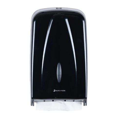 Hand Towel Dispenser Ultra 50cm x 26cm x 8cm Black (D56B) - NZ Packaging