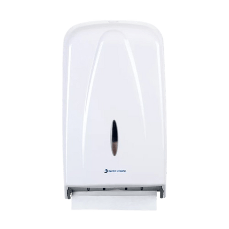 Hand Towel Dispenser Ultra 50cm x 26cm x 8cm White (D56W) - NZ Packaging
