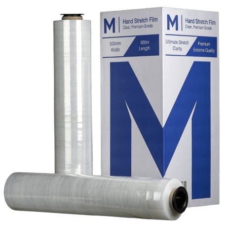 Heavy Duty Hand Pallet Wrap, 500mm X 300m X 23mu (4) - NZ Packaging