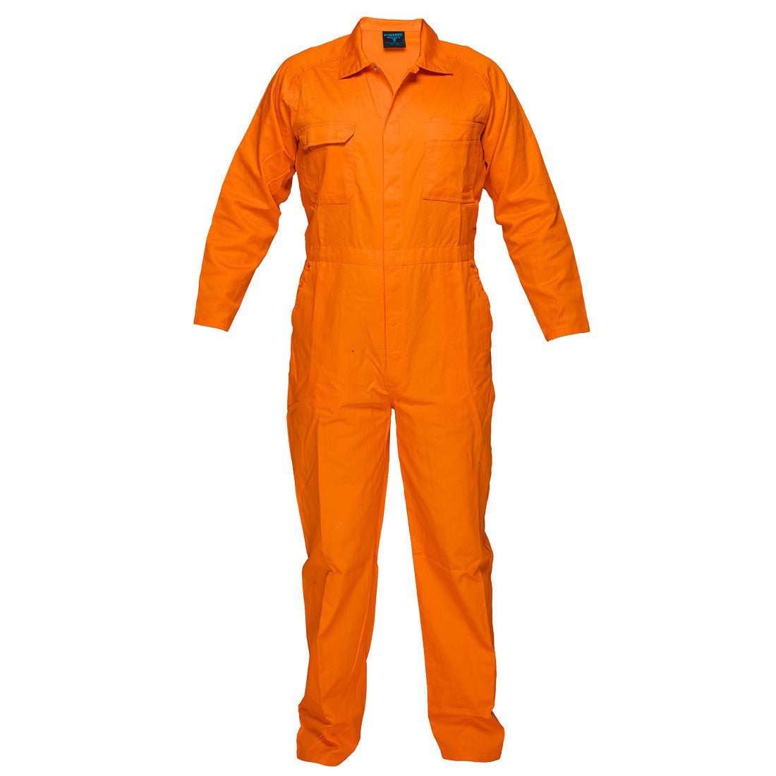 Hi-Vis Class D Coverall, Orange Short - NZ Packaging