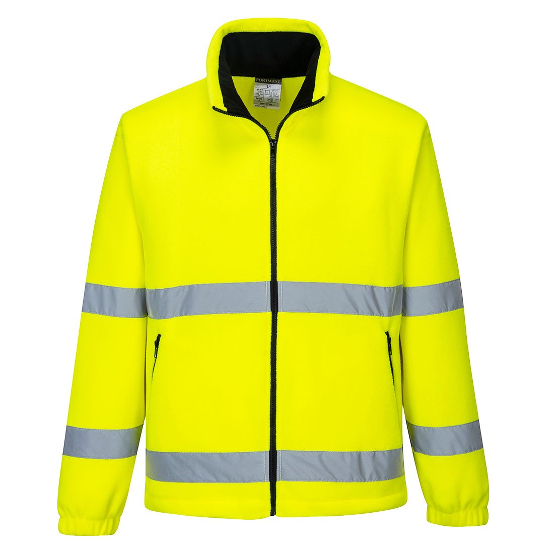 Hi-Vis Essential Polar Fleece, Yellow - NZ Packaging