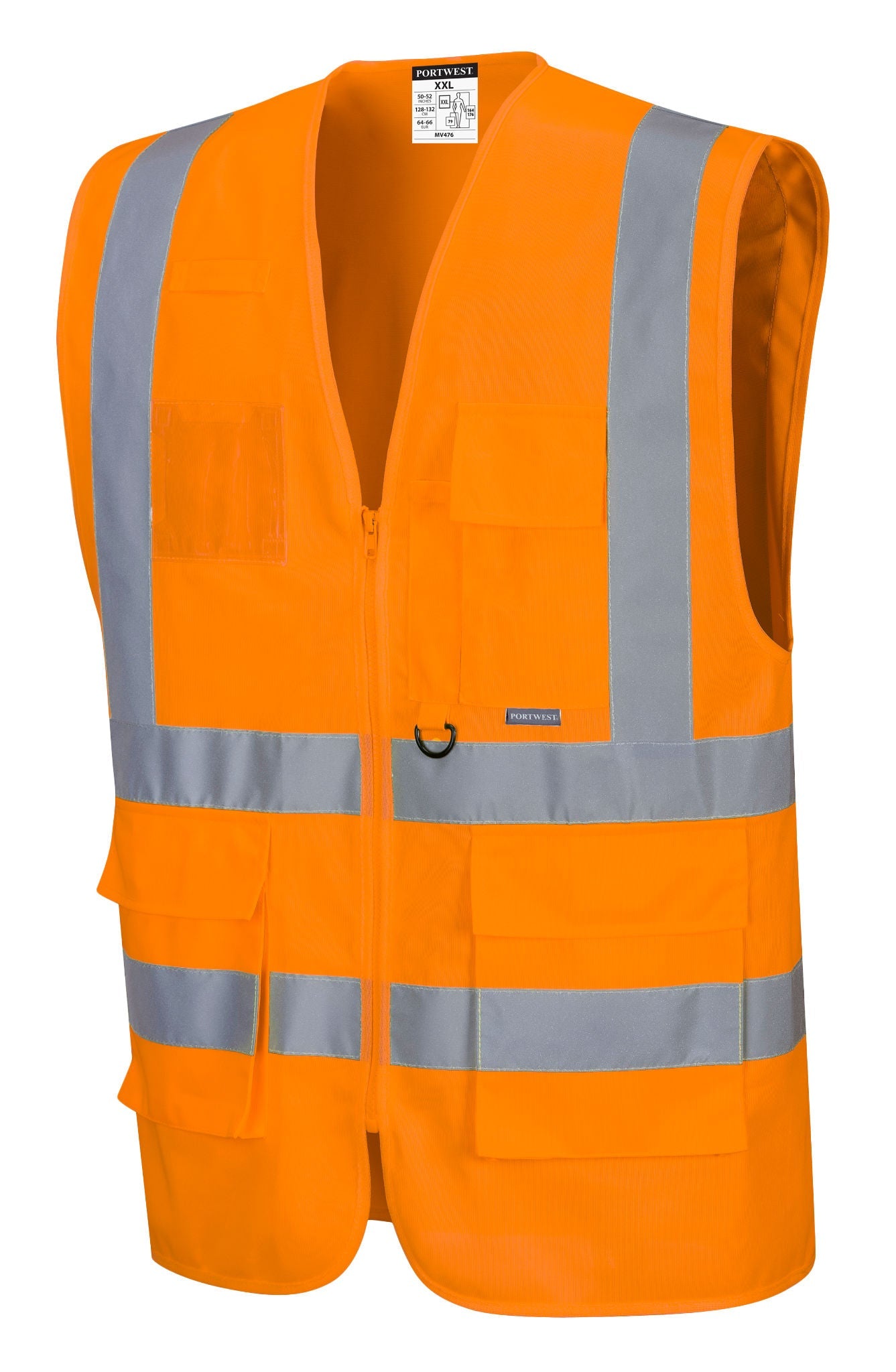 Hi-Vis Executive Vest, Orange - NZ Packaging