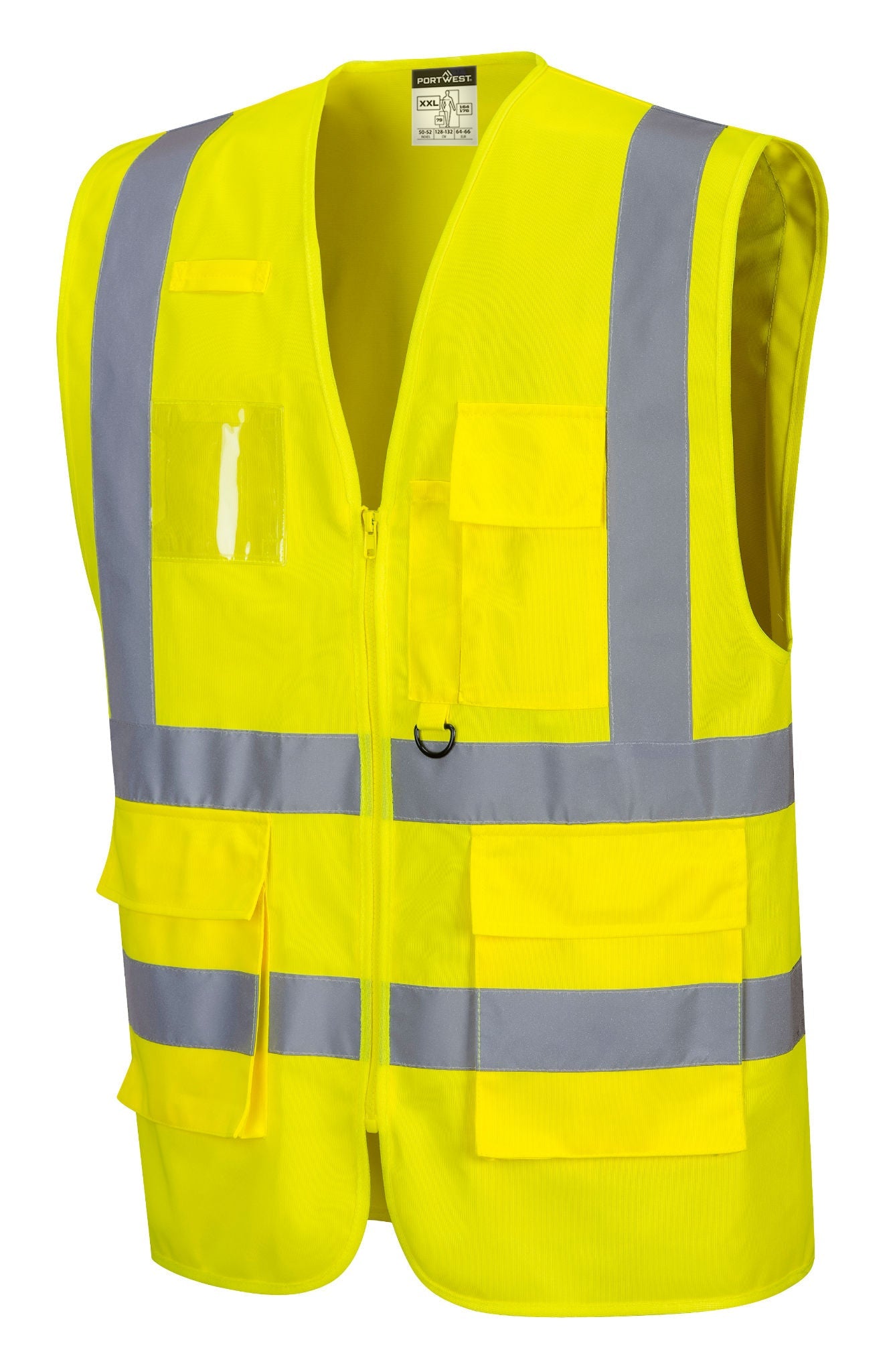 Hi-Vis Executive Vest, Yellow - NZ Packaging