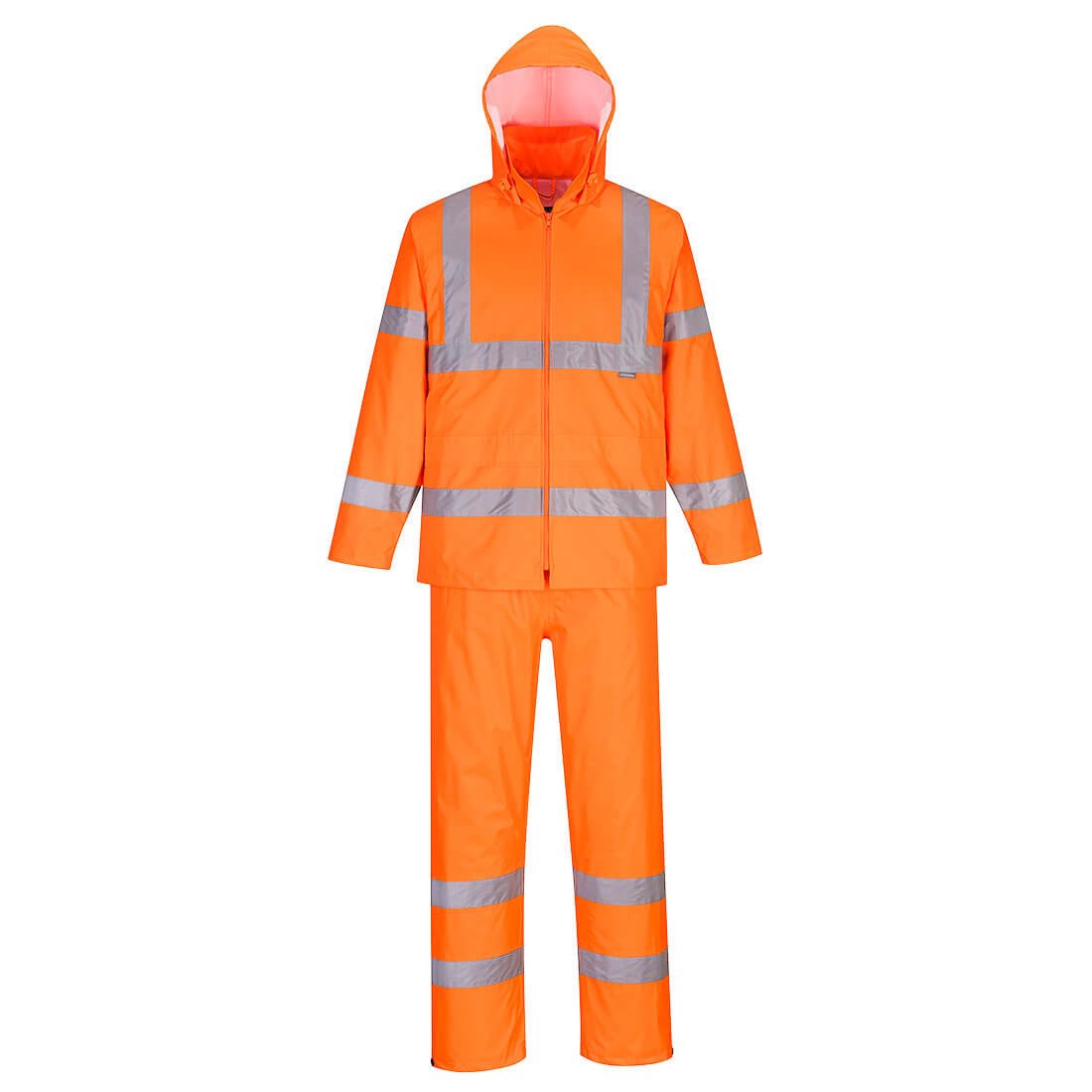Hi-Vis Rainsuit, Orange - NZ Packaging