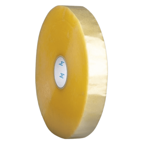Hot Melt Machine Packaging Tape , Clear, 48mm x 1500m, 50mu (clearance) - NZ Packaging