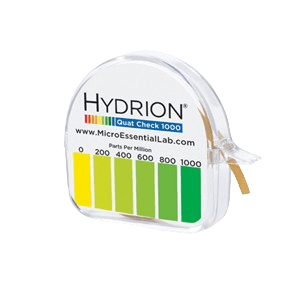Hydiron QAC Test Paper 1 - 1000ppm - NZ Packaging