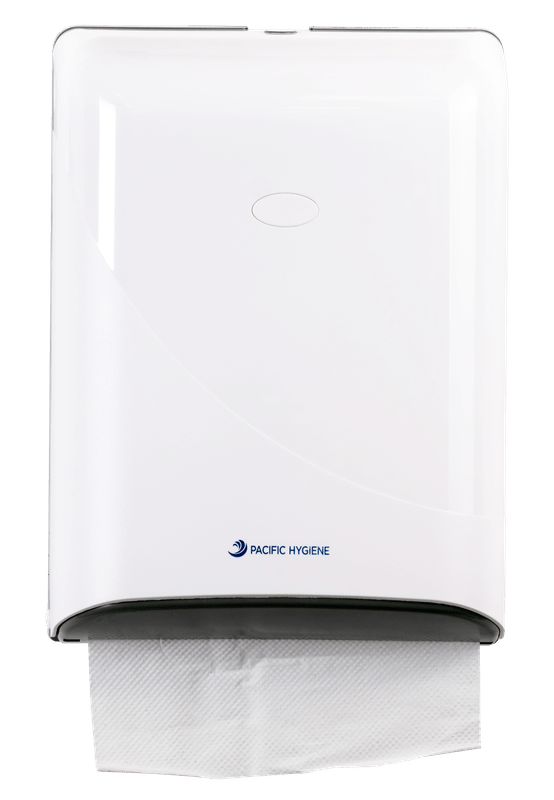 Interfold Towel Dispenser White - NZ Packaging