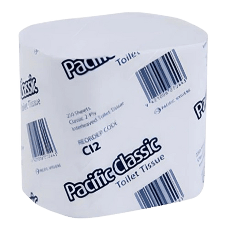 Interleaved Classic Toilet Tissue 2 Ply (36) - NZ Packaging