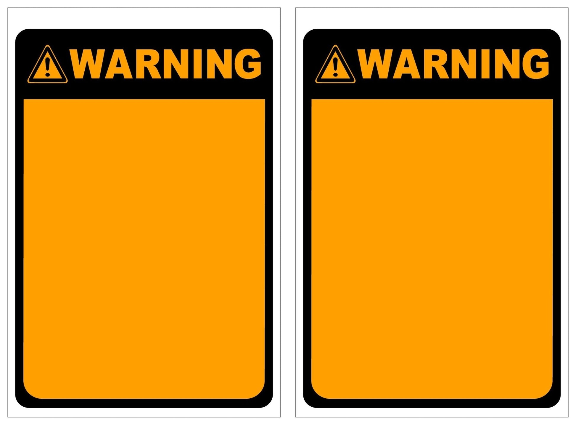 Isolock Lockout Tag - Warning - Blank With Chevrons- Pk/25 Tags - NZ Packaging