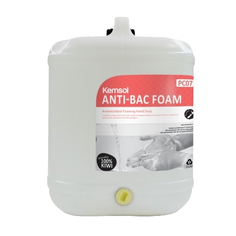 Kemsol Anti - Bac Foam Antimicrobial Foaming Hand Soap 20L - NZ Packaging