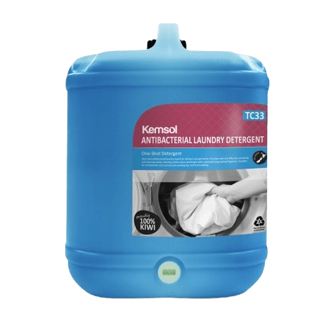 Kemsol Antibacterial Laundry Detergent One - Shot Detergent 20L - NZ Packaging