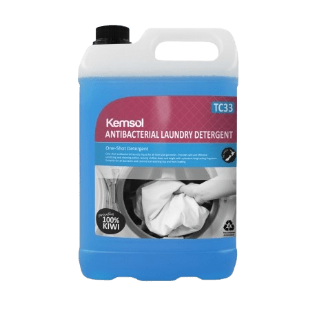 Kemsol Antibacterial Laundry Detergent One - Shot Detergent 5L - NZ Packaging