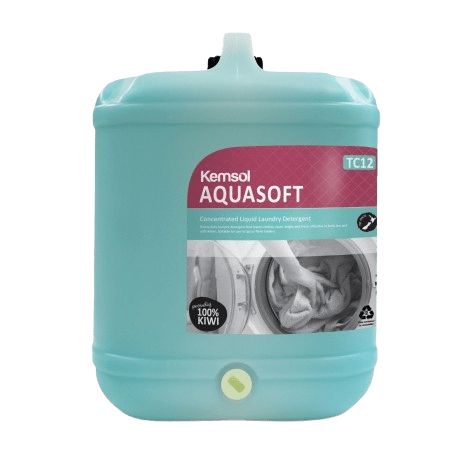 Kemsol Aquasoft Concentrated Liquid Laundry Detergent 20L - NZ Packaging