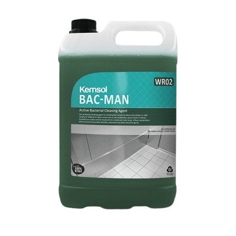Kemsol Bac-Man Active Bacterial Cleaning Agent 5L - NZ Packaging