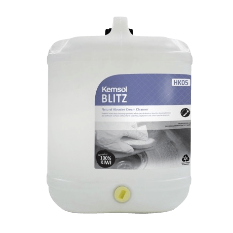 Kemsol Blitz Natural Abrasive Cream Cleanser 20L - NZ Packaging