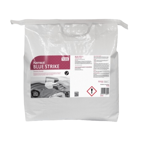Kemsol Blue Strike Laundry Powder - NZ Packaging