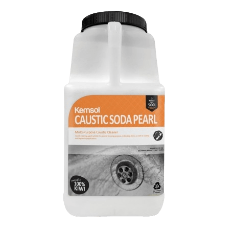 Kemsol Caustic Soda Pearl Multi - Purpose Caustic Cleaner 5L - NZ Packaging