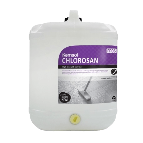 Kemsol Chlorosan High Strength Sanitiser 20L - NZ Packaging
