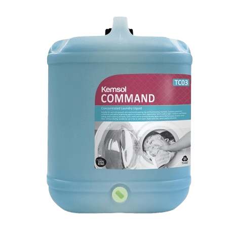 Kemsol Command Concentrated Laundry Liquid 20L - NZ Packaging