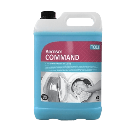 Kemsol Command Concentrated Laundry Liquid 5L - NZ Packaging