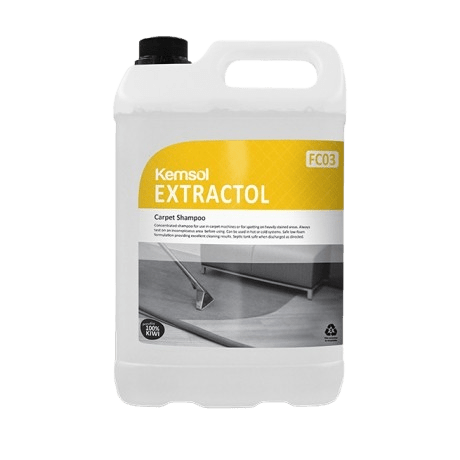 Kemsol Extractol Carpet Shampoo 5L - NZ Packaging
