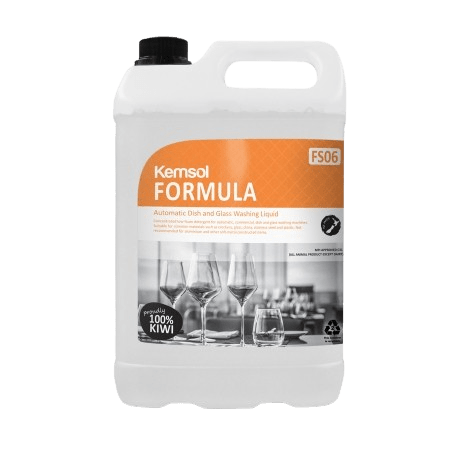 Kemsol Formula Automatic Dish and Glass Washing Liquid 5L - NZ Packaging