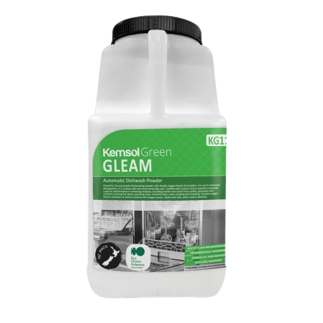 Kemsol Green Gleam Automatic Dishwash Powder 5kg - NZ Packaging