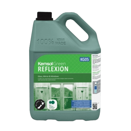 Kemsol Green Reflexion Glass, Mirrors & Windows 5L - NZ Packaging