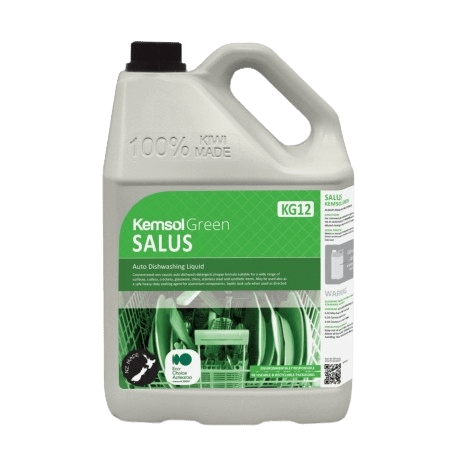 Kemsol Green Salus Automated Dishwashing Liquid 5L - NZ Packaging