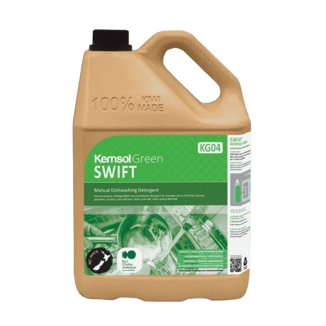 Kemsol Green Swift Manual Dishwashing Detergent 5L - NZ Packaging