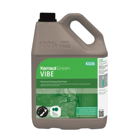 Kemsol Green Vibe Perfumed Flowing Hand Soap - NZ Packaging