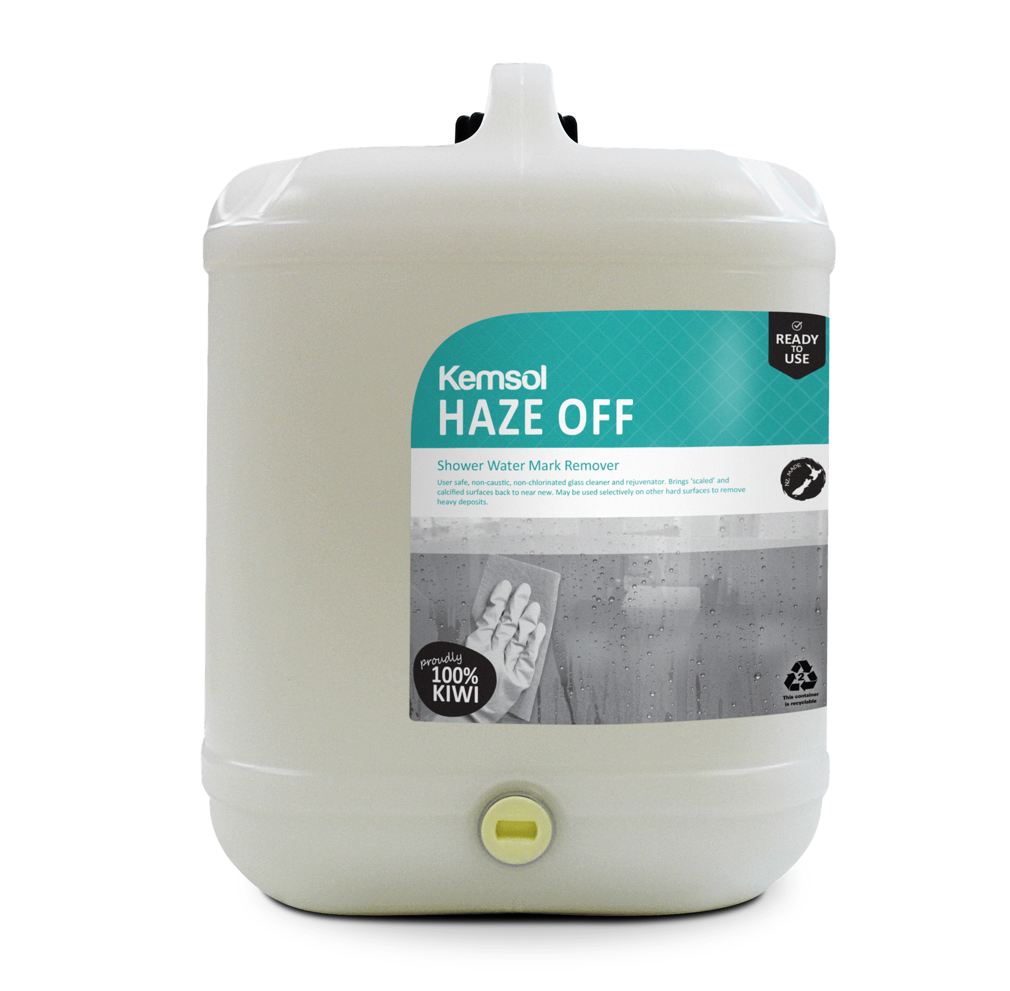 Kemsol Haze Off Shower Water Mark Remover - NZ Packaging