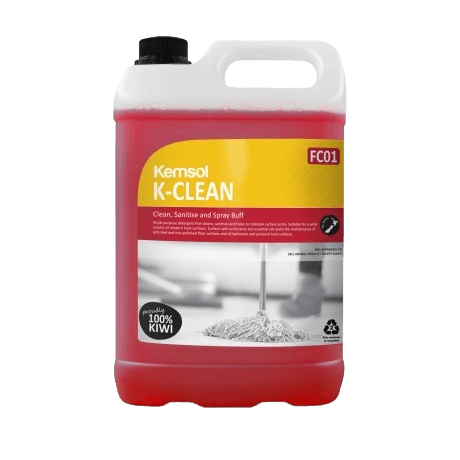 Kemsol K - Clean Clean, Sanitise and Spray Buff 5L - NZ Packaging